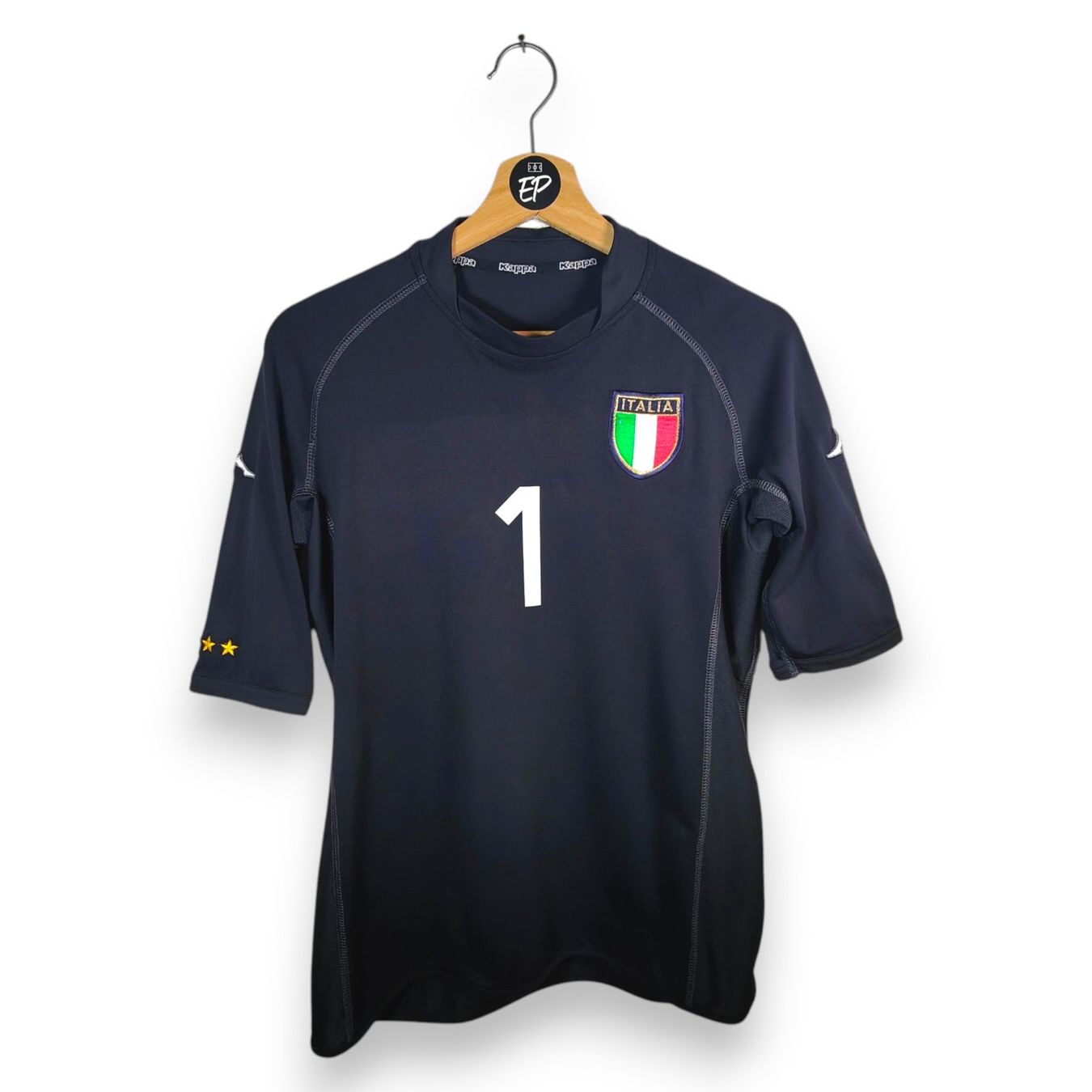Kappa Canottiere & Pantaloni: Original 2002 Italy GK Trikot Buffon – Usato da Martigny venduto da eternalpitch 1