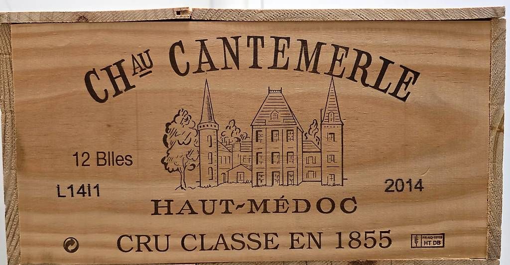 Vino: Château Cantemerle 2014 – Nuovo e nell'imballaggio originale da Oberwil-Lieli venduto da Filu55 2