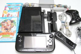 Nintendo Wii U Konsole mit Spielen