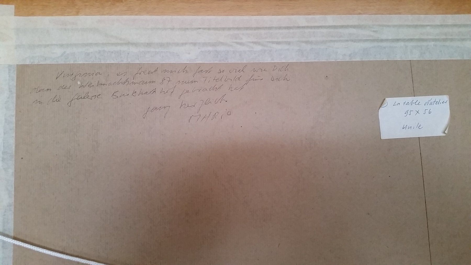 Dipinti: Mario Roffler 95x56 Gemälde auf Leinwand – Nuovo (secondo la descrizione) da Herrliberg venduto da AlexandraBopp 3