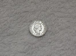 5 centimes/rappen 1938