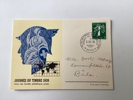Tag der Briefmarke 3.12.1939 Erbschaft Wohnungsräumung franz