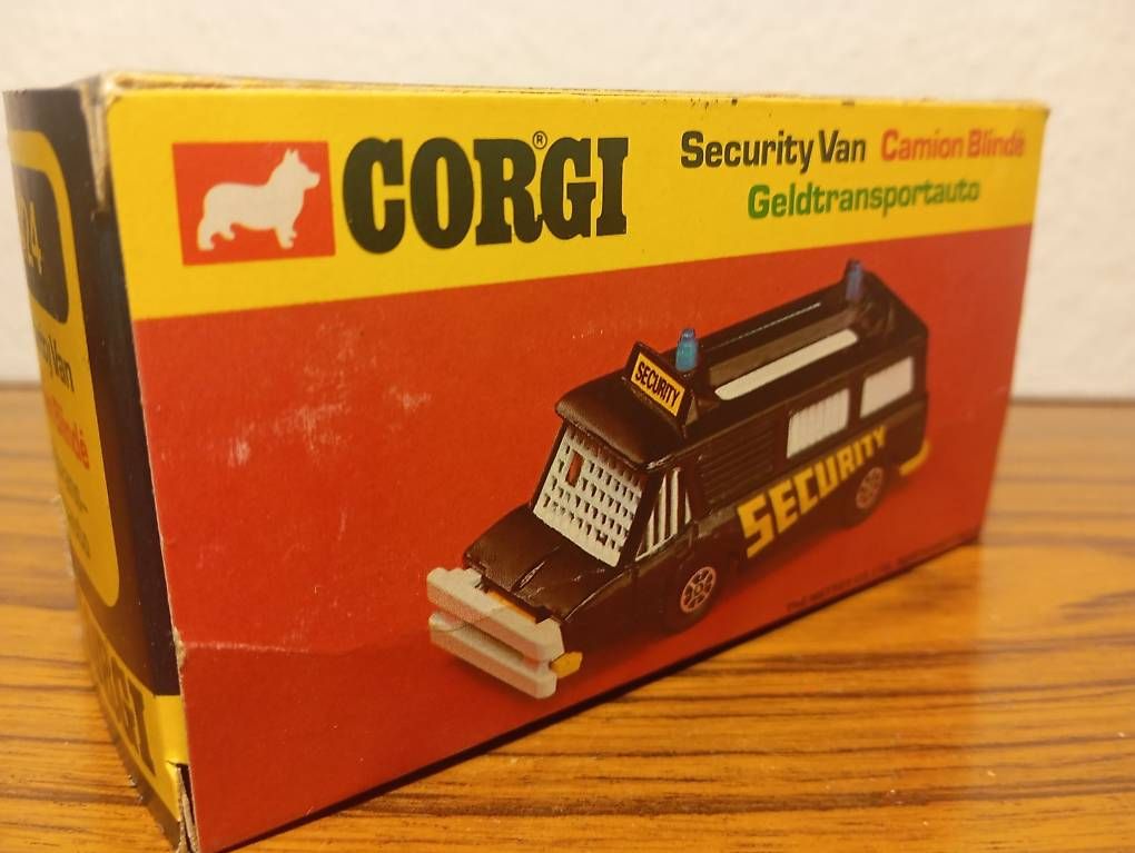 Corgi Toys Modellini d'auto: Corgi Toys 424 Security Van - Geldtransporter Oldtimer! – Usato da Basel venduto da Petergunn 1