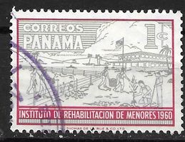 Panama 1960: Zwangszuschlagsmarke Kinderhilfe