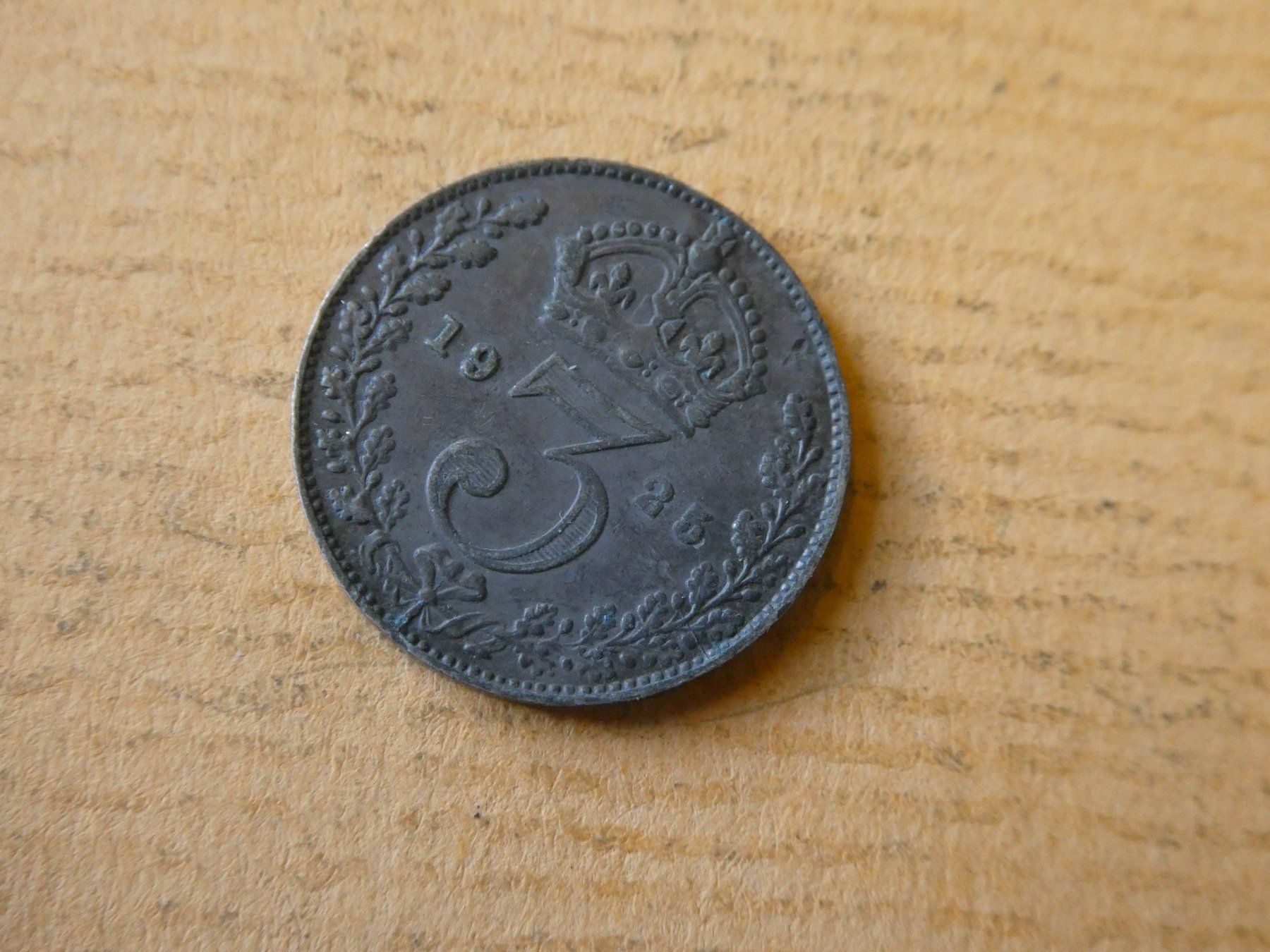 Tutti le monete: Grossbritannien 1925, 3 Pencs     Silber – Usato da Hinterforst venduto da Rohusri
