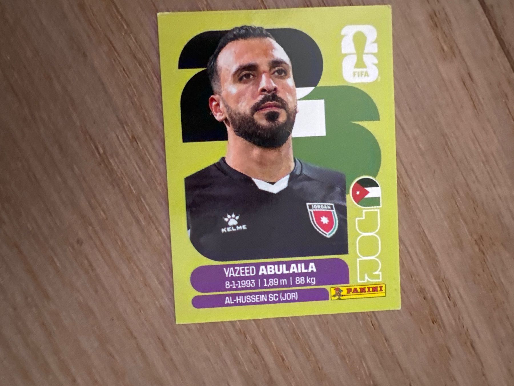 Panini Carte collezionabili: Panini 2026 JOR 2 – Usato da Lausanne venduto da FabienA