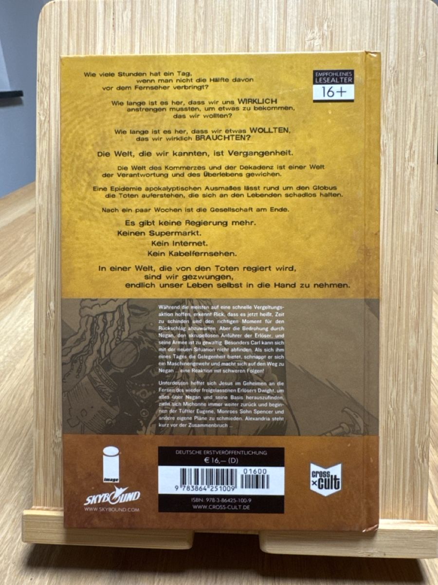 Fumetti: The Walking Dead Grenzen Robert Kirkman Comic neuwertig – Usato da Kestenholz venduto da smsale23 1