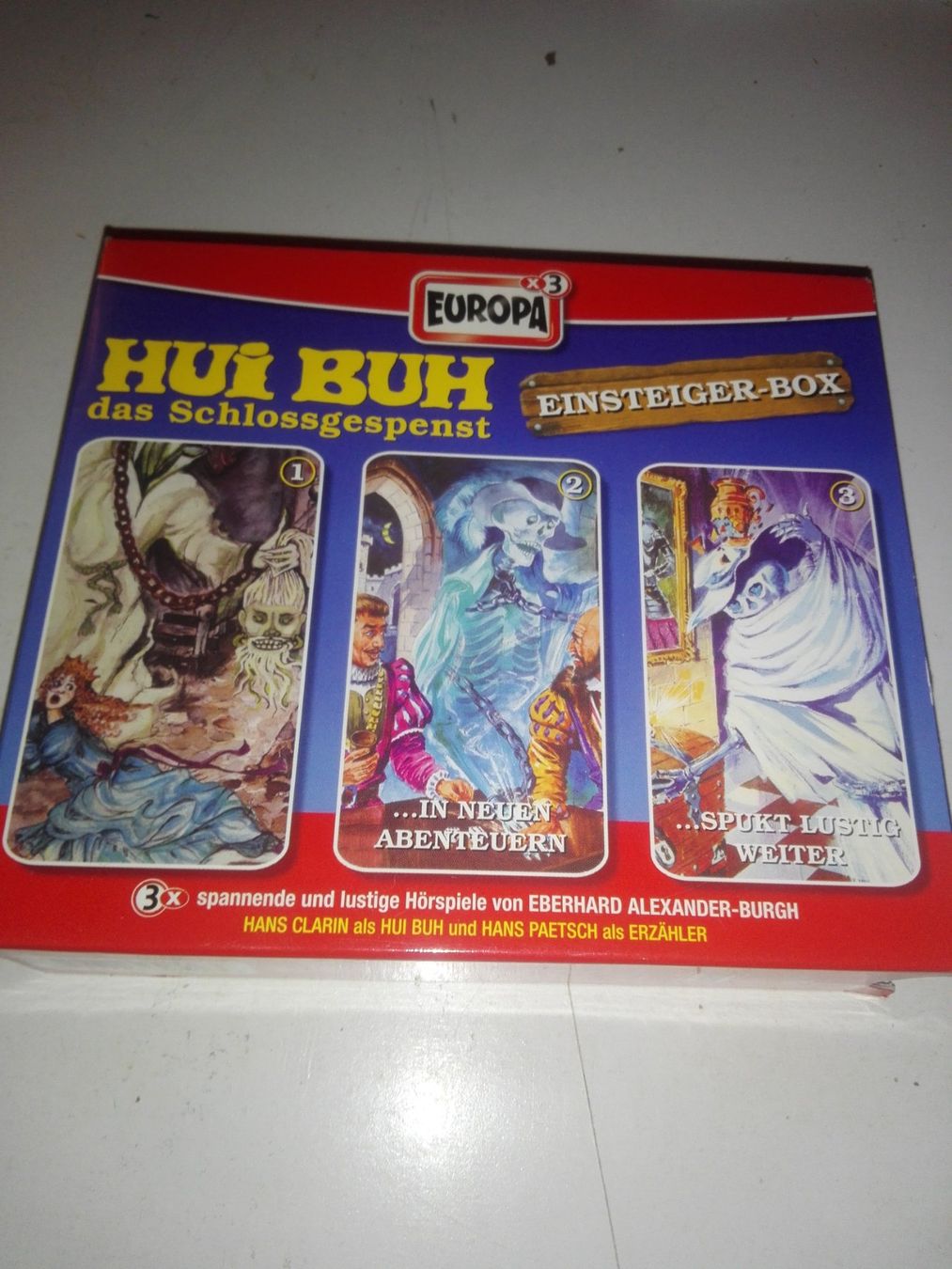 CD: Hui Buh Schlossgespenst - Einsteiger Box    3-CDs – Usato da St.Gallen venduto da elk2022