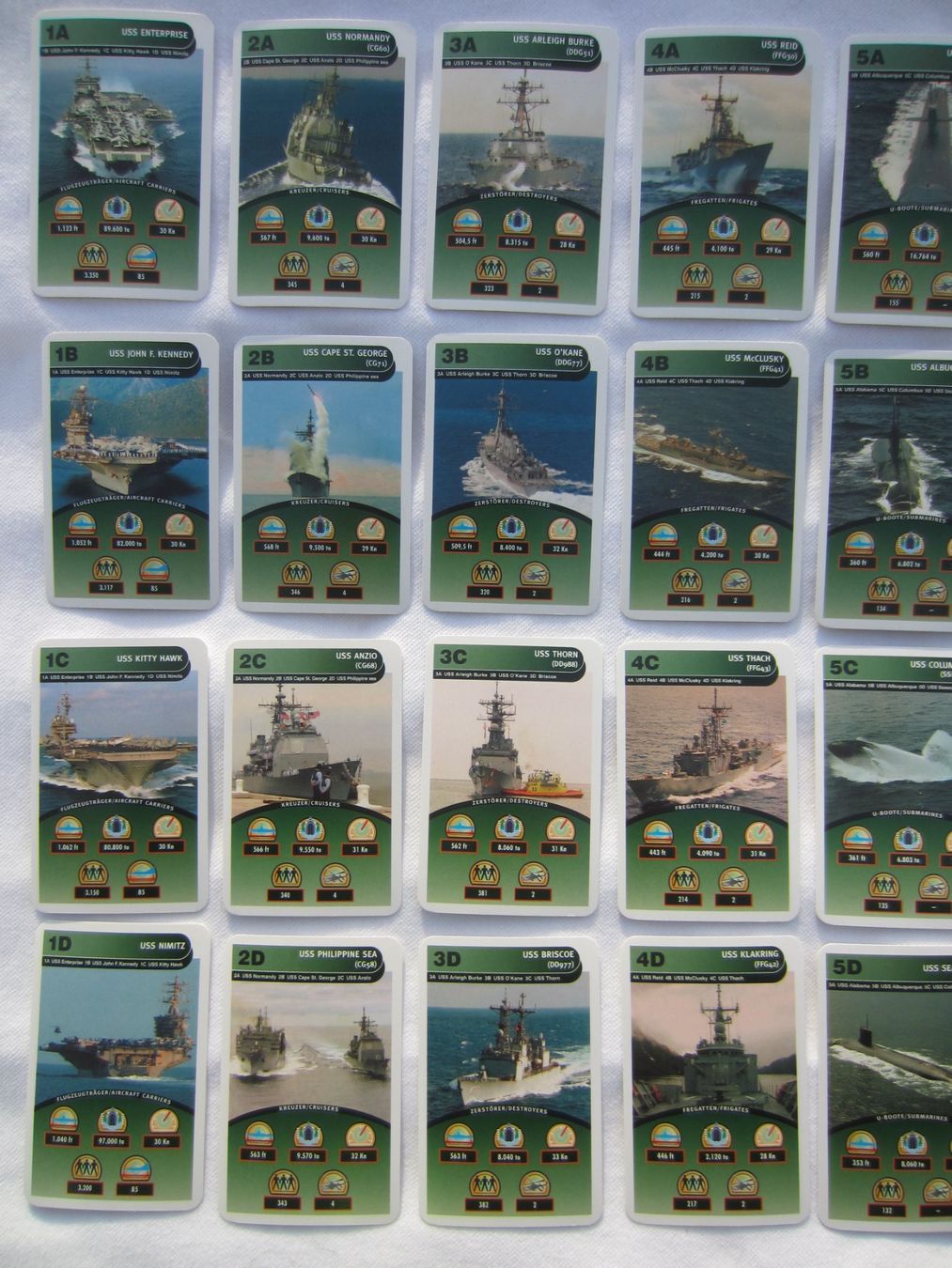 Spiele: QUARTETT WARSHIPS PIATNIK FABRIKNEU – Neu und originalverpackt aus Sursee von Tschiger 2