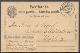 PK 1906 BÖNIGEN  nach  ZÜRICH