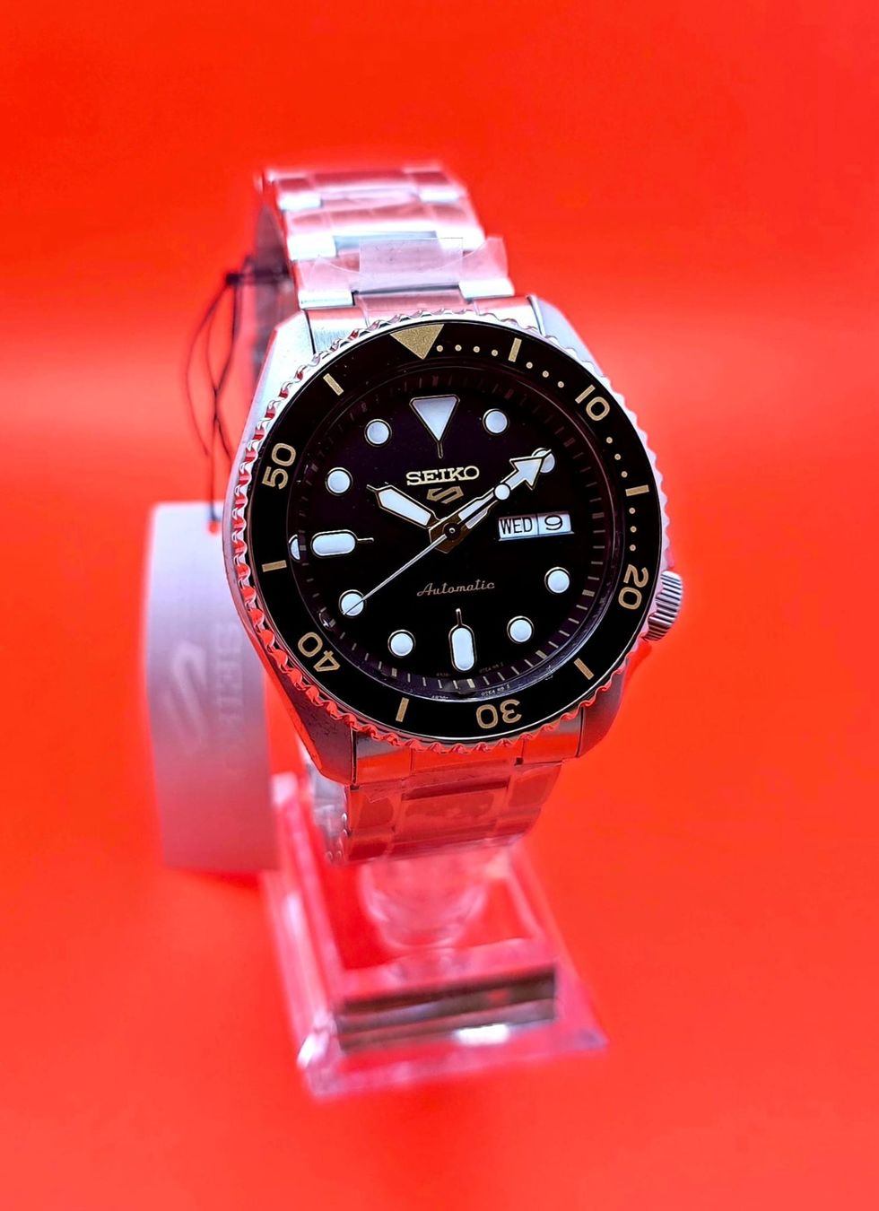 Seiko Orologi: SEIKO AUTOMATIC DAY-DATE FULLSET 2Y WARRANTY – Nuovo e nell'imballaggio originale da Neftenbach venduto da Taschen-Uhren 4