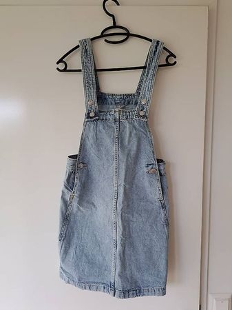 Jeans Latzkleid MNG Denim Grösse XXS / XS