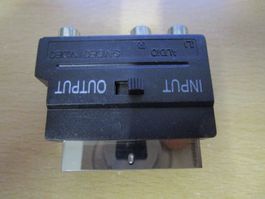 Scart Adapter  / AV Adapter (AV auf Scart-S-Video auf Scart)
