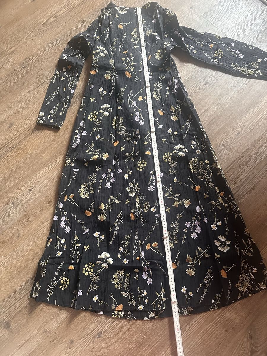 C&A Kleider: Schönes C&A Maxikleid, Grösse 40, Blumenmuster – Gebraucht aus St. Moritz von Dar-23 4
