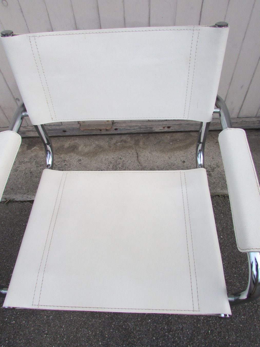 Sessel: Vintage Freischwinger Stahlrohr Sessel 1970er Jahre – Gebraucht aus Zollikofen von Flavabana 4