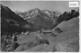 Champery - Les Dents Blanches vues du Calvaire