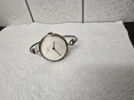 Capillard Riemë Damenuhr Armreif Uhr Silber 800