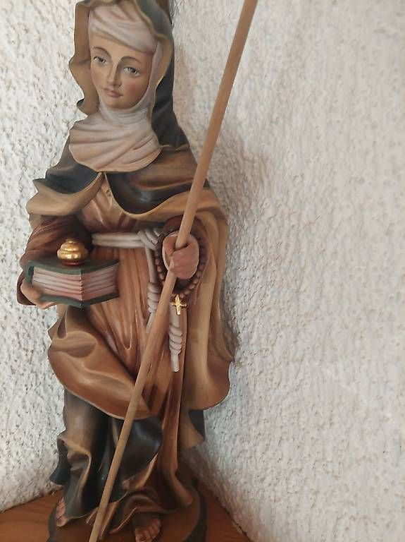 Figuren: Dolomiten, Holzfigur einer Heiligen – Gebraucht aus Troistorrents von cla_5smf 3