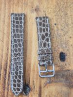 Bracelet montre Hermès cuir 17mm marron