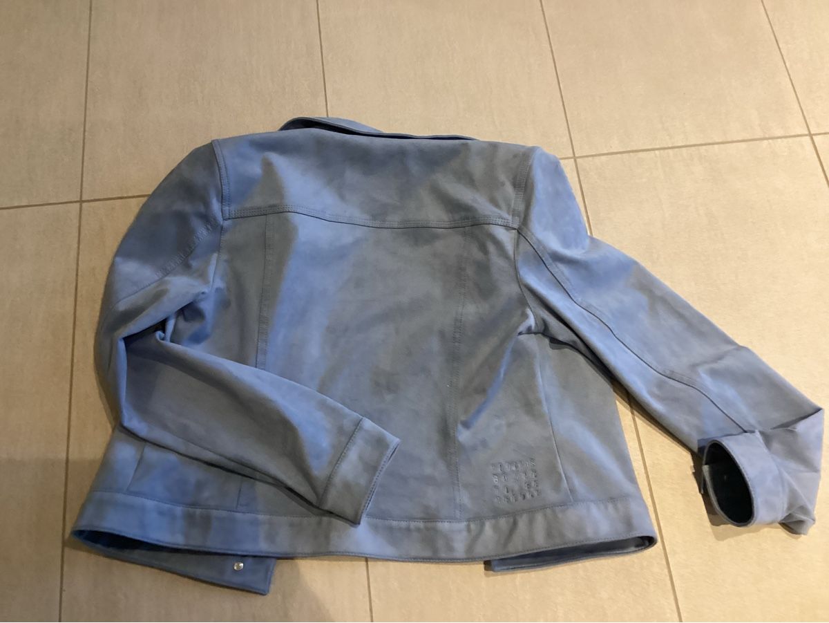 Giacche: Jacke Street One hellblau Wildlederoptik – Usato da Cham venduto da Lanza08 2