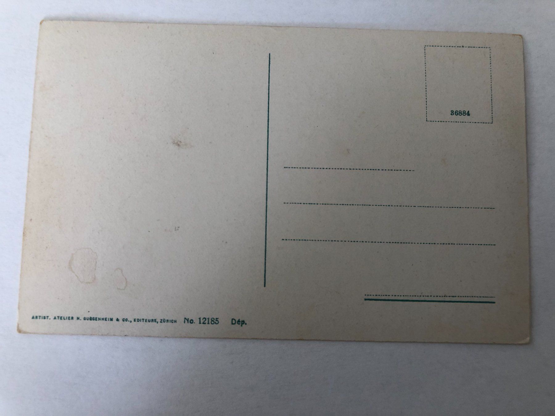 Cartoline postali: Ansichtskarte Caux train de lugeurs – Usato da Pfäffikon ZH venduto da Waltoversand 1