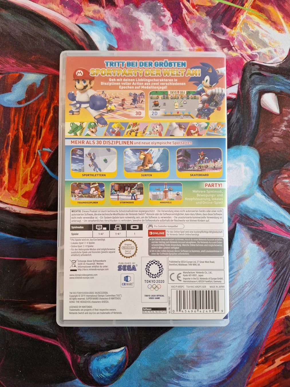 Nintendo Spiele: Mario & Sonic bei den olympischen Spielen - Nintendo Switch – Gebraucht aus Altstätten SG von GGsGameshop 2