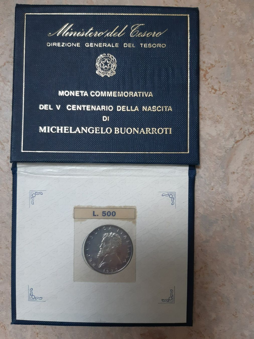 Tutti le monete: Monnaie commémorative Italie Michelangelo – Nuovo (secondo la descrizione) da Biel/Bienne venduto da Ligurie
