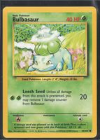 POKÉMON / Bulbasaur / Base Set 1999 🇺🇸