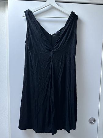 Black beach dress XL