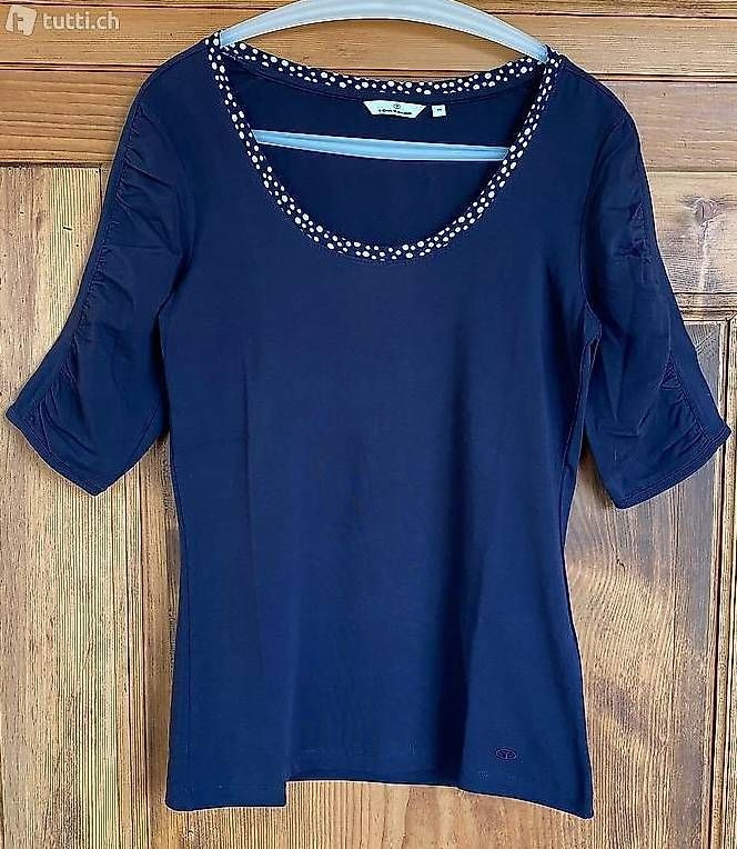 Tom Tailor T-shirt: TomTailor T-Shirt dunkelblau Gr. M – Nuovo (secondo la descrizione) da Thun venduto da urs_p58q