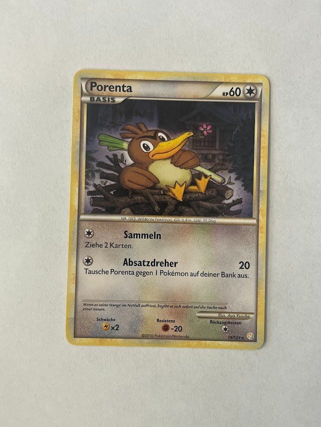 Pokémon Carte collezionabili: Pokemon - Schönes Porenta  – Usato da schaan venduto da Schokoloco