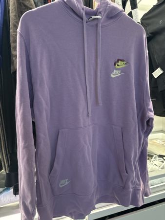 Lila Nike Kapuzenpullover Grösse L, Frühling/Sommer 2024