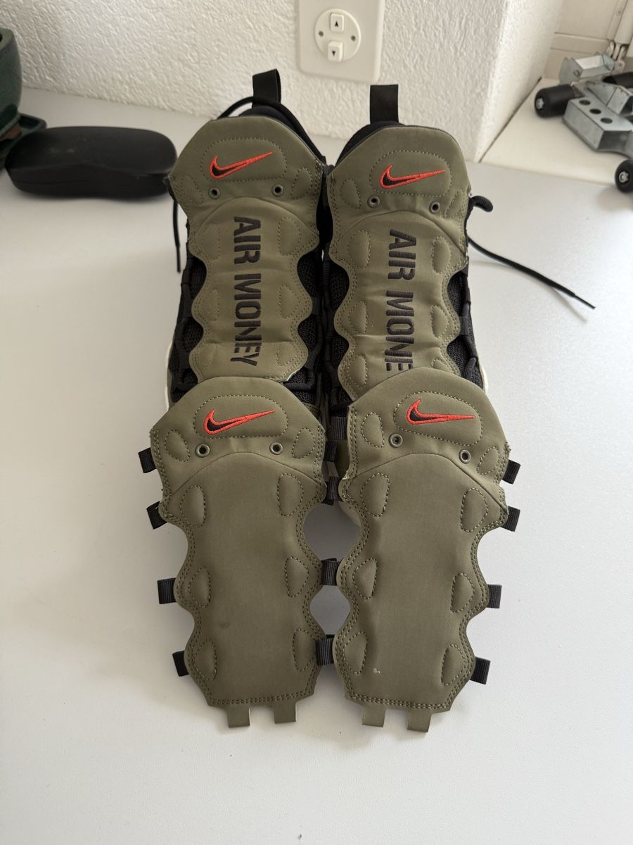 Nike Scarpe da uomo: Nike Air More Money, Medium Olive Grösse 44 – Usato da Veltheim AG venduto da N377Y 6
