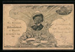 Ganzsache Bayern PP7C19: Bayreuth, Portr