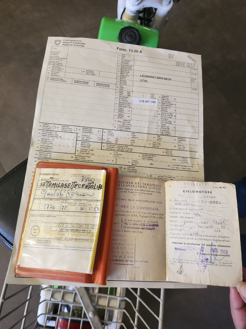 Sachs Ciclomotori: motorino legnano  – Usato da Lugano venduto da Bernardino04 8