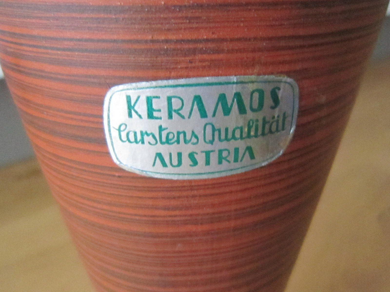Vasen & Gefässe: 50er Jahre Keramos Vase – Gebraucht aus Lüchingen von Eeizo 4