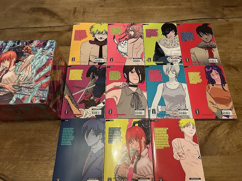 Fumetti: Chainsaw Man Bundle Vol. 1/11 + Box – Usato da Obergösgen venduto da mad_56fp 1