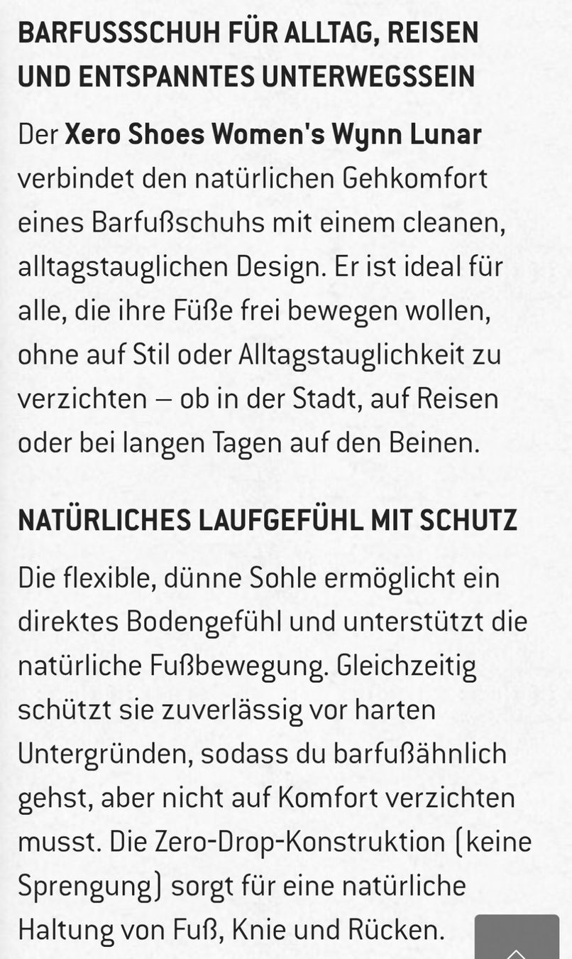 Xero Shoes Damenschuhe: Neu - Xero Barfusschuhe Wynn, 39 – Neu (gemäss Beschreibung) aus Jonen von Balzli01 5