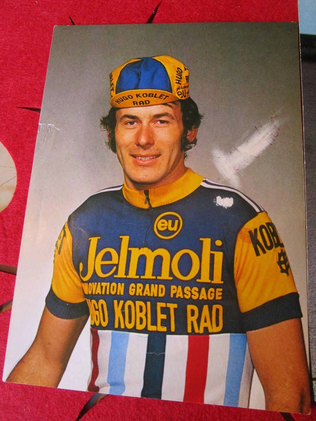 Autografi: UELI SUTTER CH RENNVELOFAHRER 2X AUTOGRAMMKARTEN ANTIK – Usato da GUTENSWIL venduto da Alpina6 2