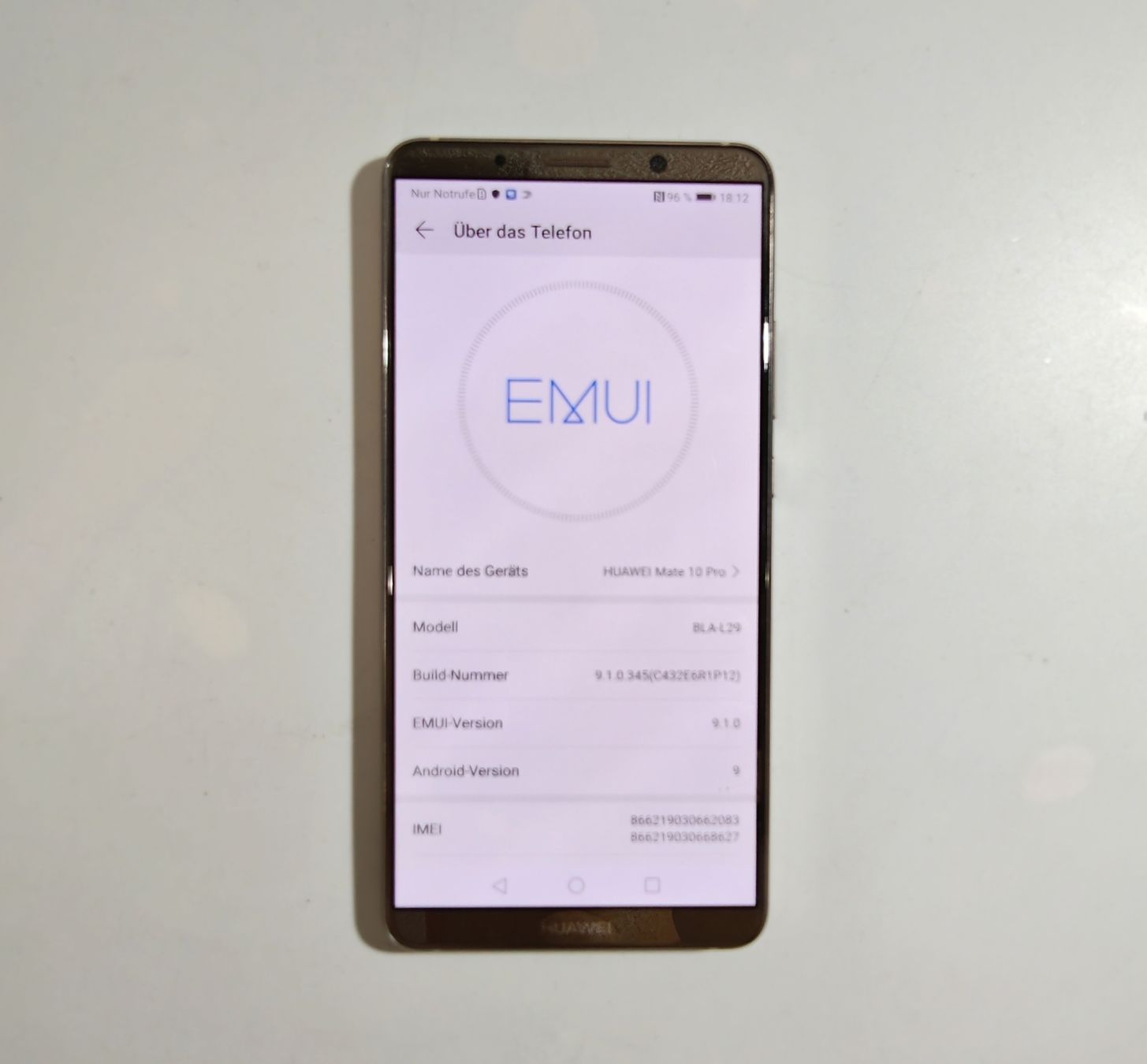 Huawei Telefoni cellulari / Smartphones: Huawei Mate 10 Pro 128GB – Usato da Ehrendingen venduto da Rocky985 3
