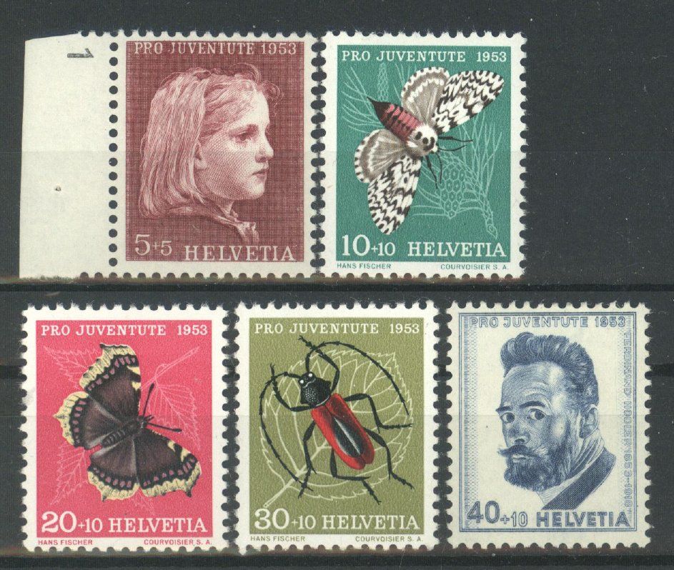 Tutti i francobolli: 1953, Pro Juventute ** – Usato da Willisau venduto da Vollstempel