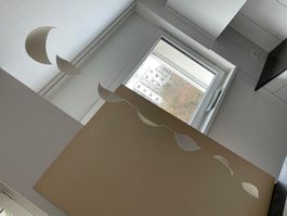 Dekoration aus Straussenei / Handarbeit
