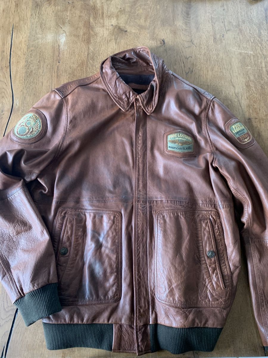 PME Legend Giacche: PME Legend Ace Bomber Lederjacke, Gr. L – Usato da Madiswil venduto da fip_bcv7
