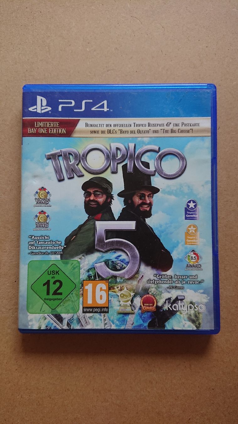 Giochi: Tropico 5 Limitierte Day One Edition PS4  – Usato da Chur venduto da FreakofRarity