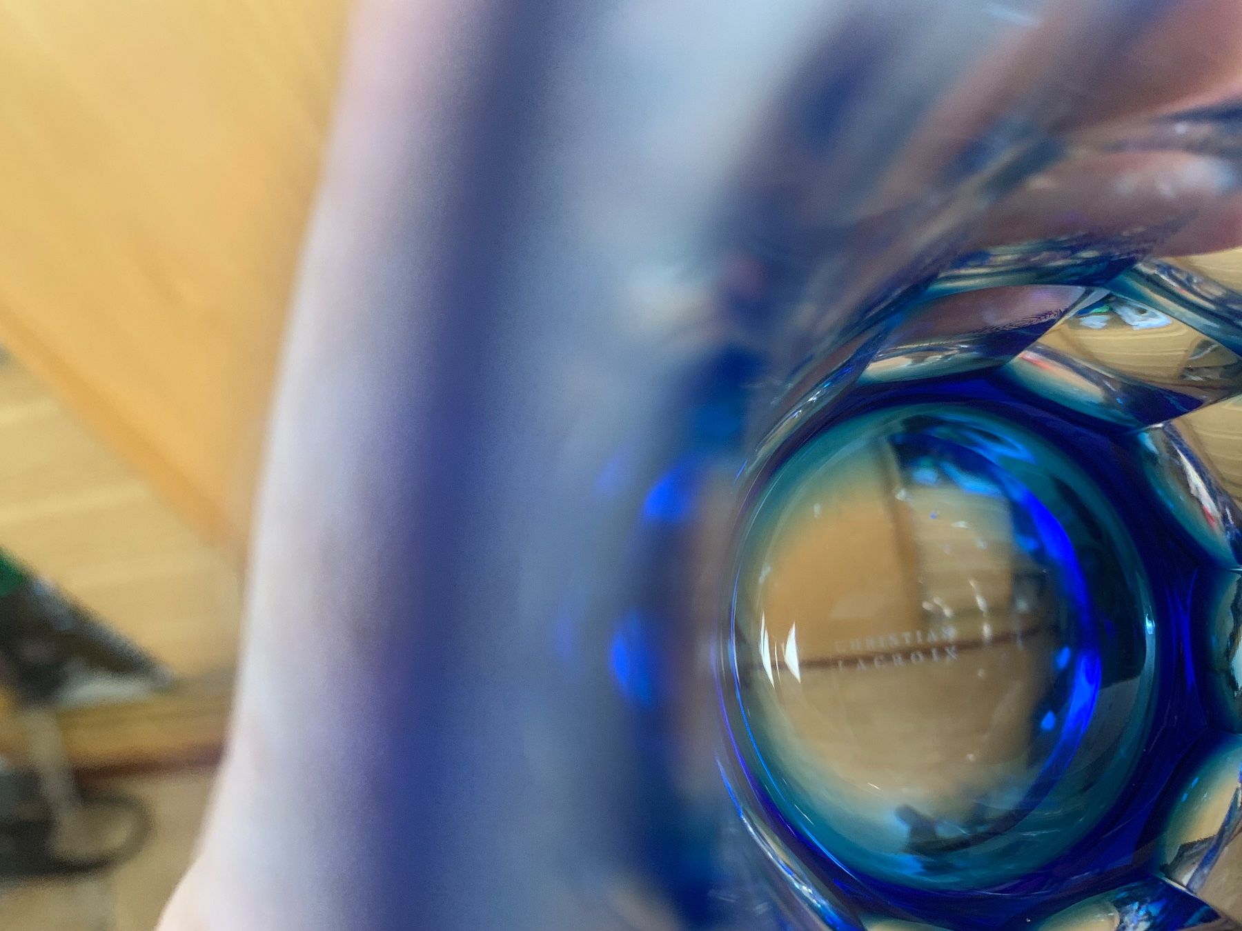 Gläser: 2 verres cristal Christian Lacroix – Gebraucht aus Neuchâtel von Aquila99 3