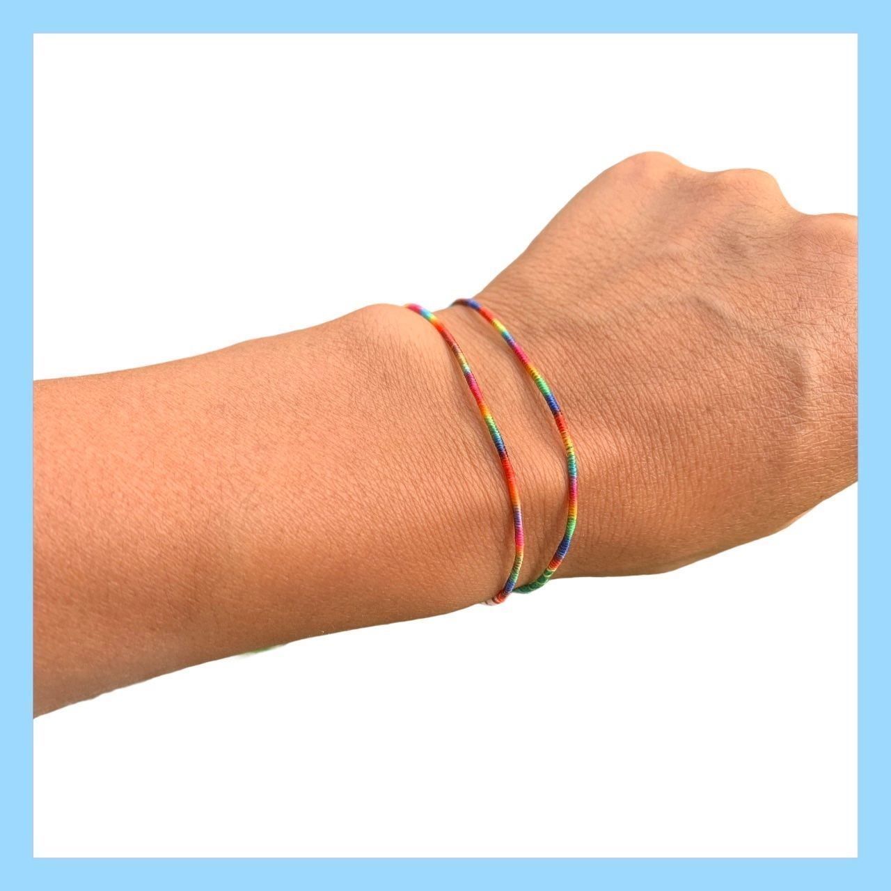 Bracciali & Braccialetti: Freundschaftsarmbänder / Glücksarmband – Nuovo e nell'imballaggio originale da Zürich venduto da MEVAS-Schmuck 3