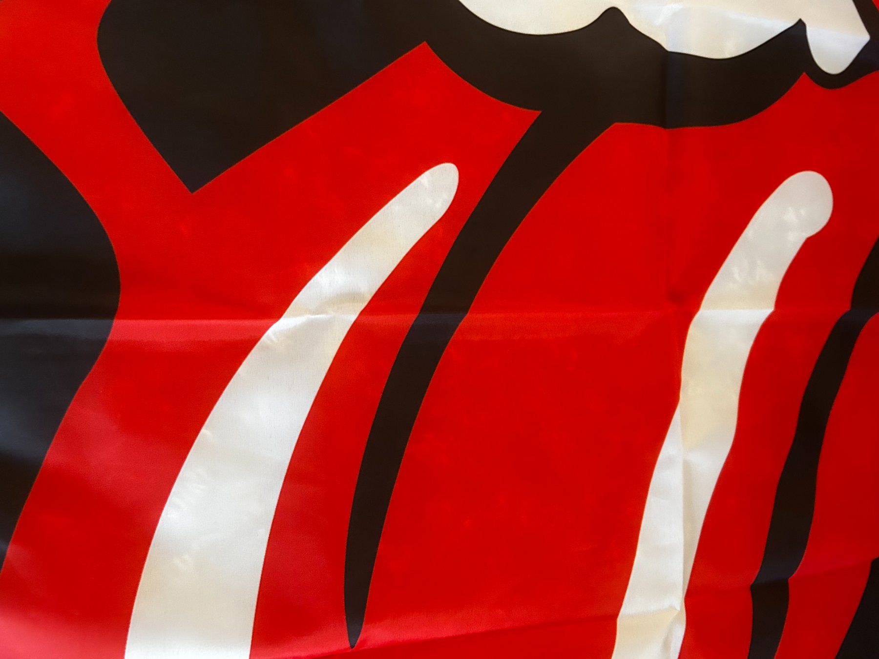 Bandiere: Fahne Rolling Stones Flag Mick Jagger Satisfaction Angie – Nuovo e nell'imballaggio originale da Dättlikon venduto da easythings 6