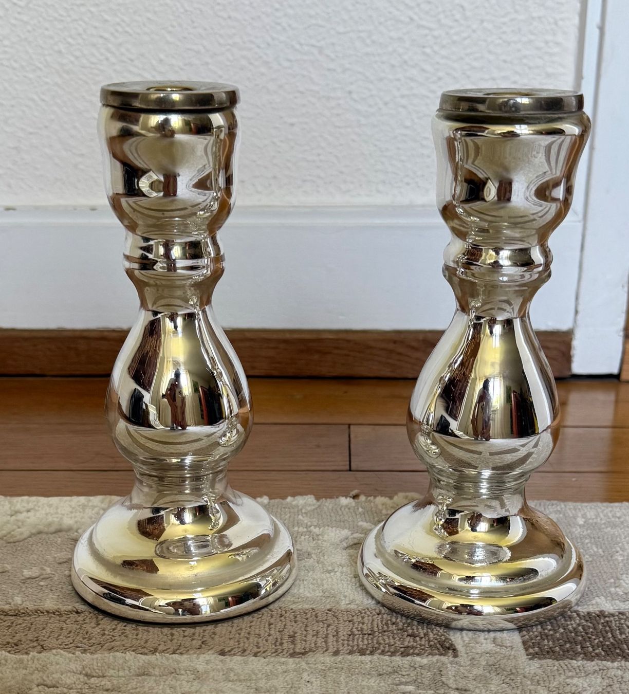 Kerzenständer: Kerzenständer 2er Set, guter Zustand – Gebraucht aus Wohlen AG von thr_t5x8