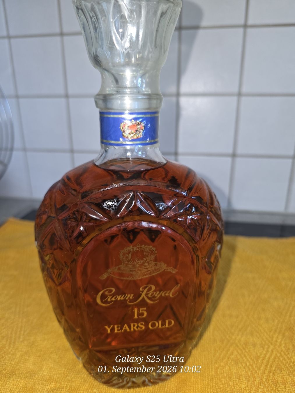 Spirituosen: Crown Royal 15 Years Old – Neu (gemäss Beschreibung) aus Sonterswil von 1234ralf
