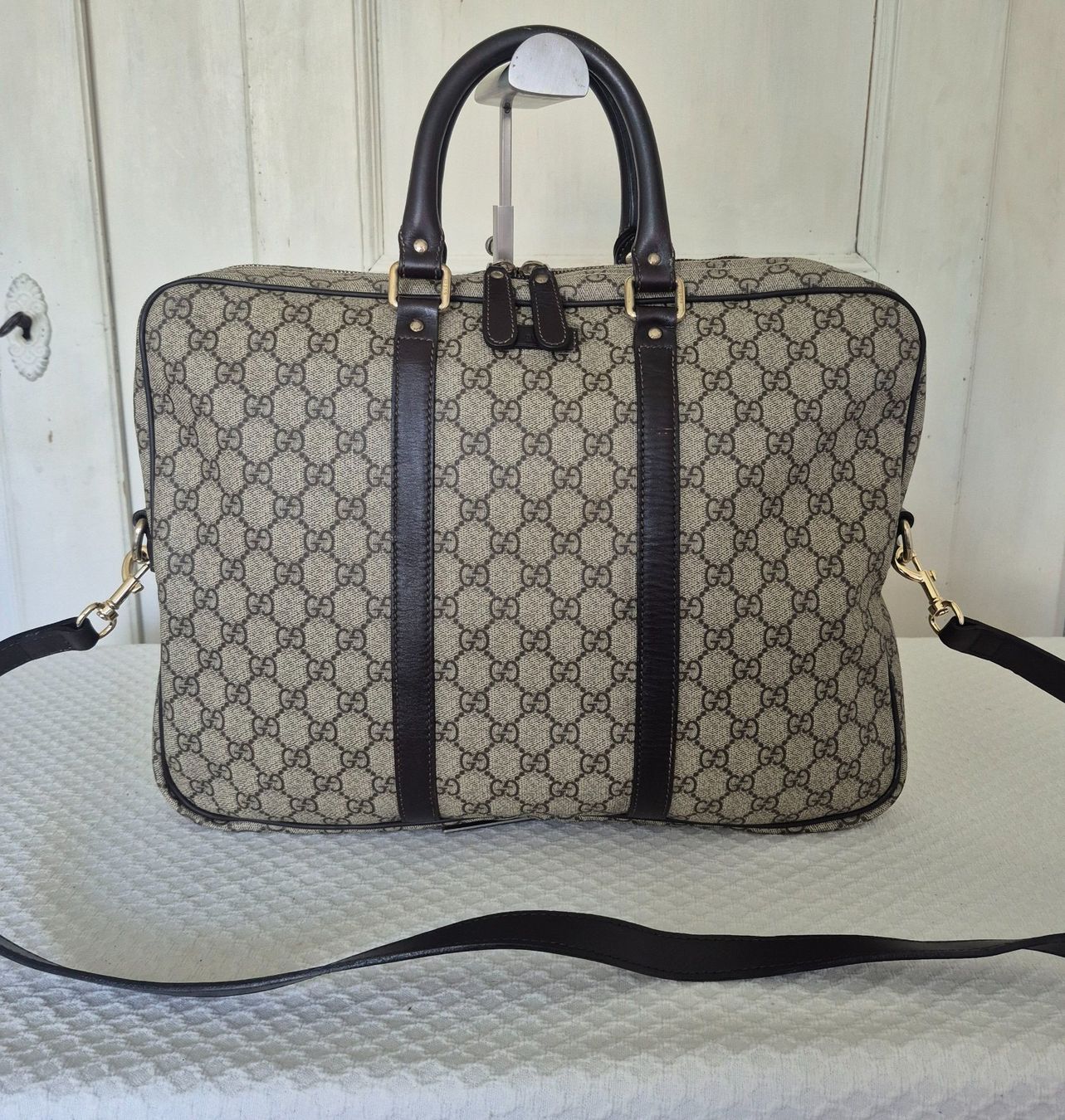 Gucci Borse: Original Gucci Messenger Bag, Vintage – Usato da Dottikon venduto da Pega7
